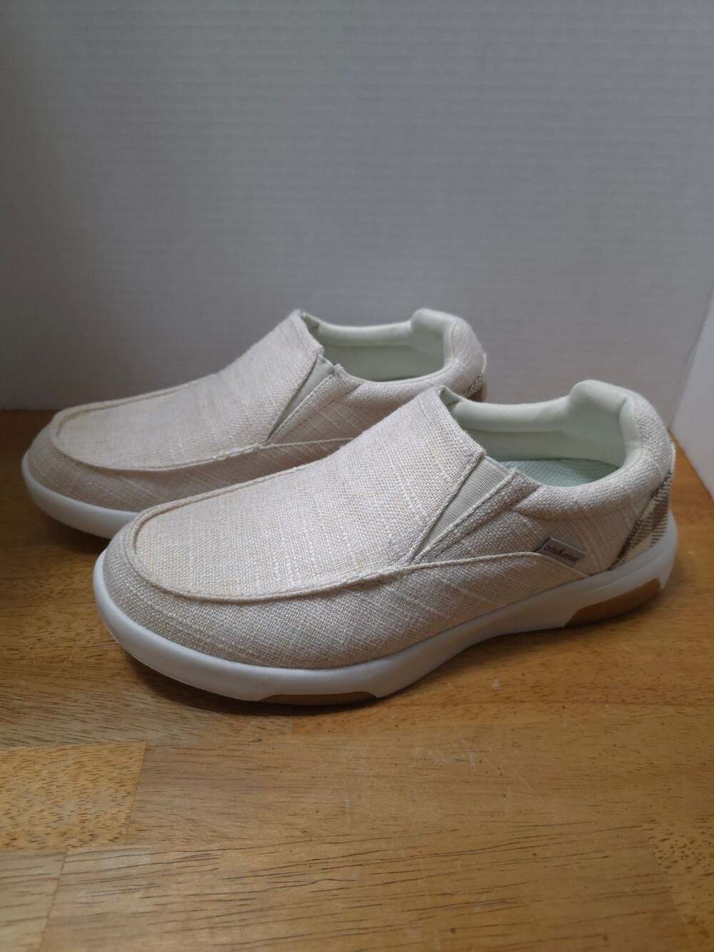 OrthoComfoot Women Slip On Shoes Plantar Fasciitis Canvas Loafers